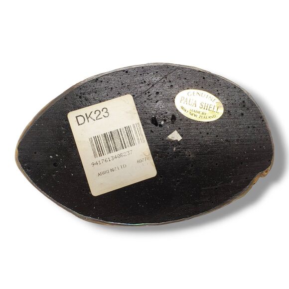 Vintage Paperweight Ariki New Zealand Kiwi Paua Genuine Shell Figurine - Picture 9 of 12
